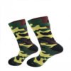 Waterproof Cycling Socks - Anti-Slip, Sweat-Absorbing, Odor-Resistant Sports Socks in Army Green, Camouflage, and Bold Color Combinations - Image 35