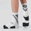 Professional Sports Socks for Men & Women - Breathable, Sweat-Absorbing, Shock-Absorbing, Non-Slip Running & Badminton Socks - Medium Tube Design in Multiple Colors - Image 2