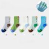 Breathable Mesh Sports Socks for Boys - Cotton Spring Summer Student Socks