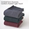 Men's High-End Business Casual Cotton Socks - Mid-Tube Stockings for Comfort & Style - Image 3