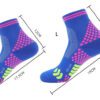 Professional Pressure Running & Hiking Socks - Elastic Sports Socks for Men & Women with Towel Bottom & Mesh Design - Image 8