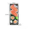 Trendy Sushi Salmon Striped Socks for Women – Skateboard & Sports Style - Image 6