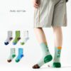 Breathable Mesh Sports Socks for Boys - Cotton Spring Summer Student Socks - Image 2