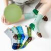 Breathable Mesh Sports Socks for Boys - Cotton Spring Summer Student Socks - Image 4