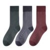 Men's High-End Business Casual Cotton Socks - Mid-Tube Stockings for Comfort & Style - Image 5