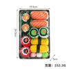 Trendy Sushi Salmon Striped Socks for Women – Skateboard & Sports Style - Image 9
