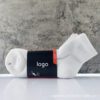 Black and White Four-Season Sports Socks - Running & Basketball Training Essentials - Image 30