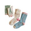 Women's Long Tulip Socks - Autumn Winter Mori Style, Versatile Flower Series - Image 5