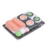 Trendy Sushi Salmon Striped Socks for Women – Skateboard & Sports Style - Image 5