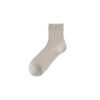 Men's Mulberry Silk Medium Tube Socks - Breathable, Boneless Casual Business Socks for Spring & Summer - Image 9