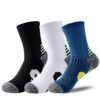 Men's Low-Top Sports Socks - Sweat-Absorbing, Shock-Resistant Cycling & Basketball Gear