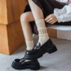 Women's Long Tulip Socks - Autumn Winter Mori Style, Versatile Flower Series - Image 14