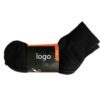 Black and White Four-Season Sports Socks - Running & Basketball Training Essentials - Image 5