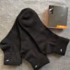 Black and White Four-Season Sports Socks - Running & Basketball Training Essentials - Image 11