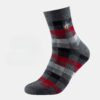 Men's Plaid Combed Cotton Business Socks - Trendy Medium Tube for Spring & Autumn - Image 8